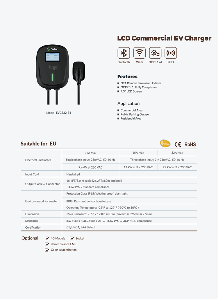 Commercial EV Charger